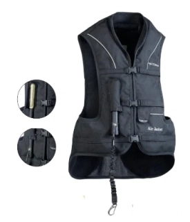 Bezpečnostní airbagová vesta Equi-Theme Air, černá