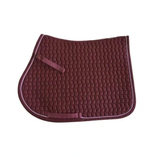 Podsedlová dečka Eskadron Cotton Silver, vínová, VS