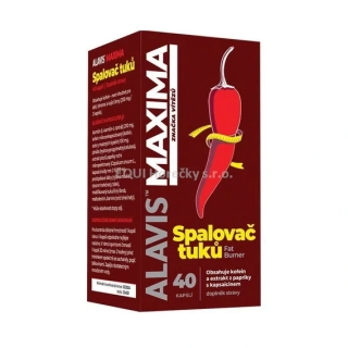 Alavis MAXIMA Spalovač tuků Fat Burner cps.40