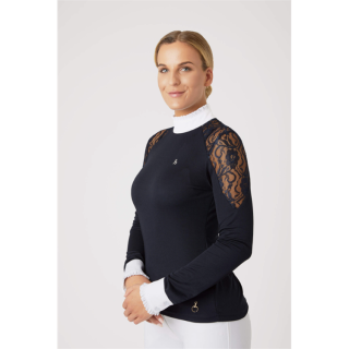 Dámská závodní košile Horze Sylvie, modrá, 40