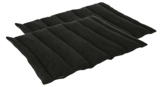 Podložka pod bandáže, černá, 29x45cm, pár
