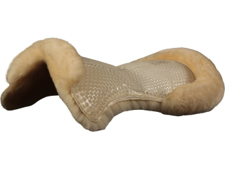 Dečka gelová Back/Front Riser Full Sheepskin Acavallo,