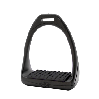 Plastové třmeny Compositi, s reflexními odrazkami, pár