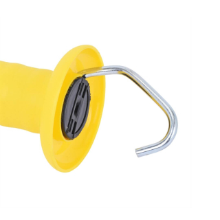 Žlutá rukojeť k bráně elektrického ohradníku