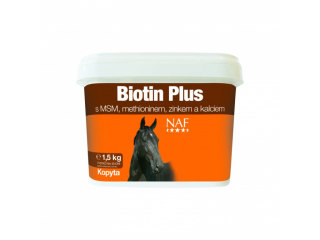 NAF Biotin plus pro zdravá kopyta 1,5 kg