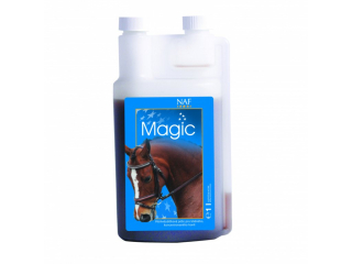 Magic liquid, tekutý přípravek na zklidnění a koncentraci, láhev s