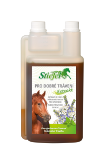 Tekutý bylinný extrakt Pro dobré trávení (Láhev s dávkovačem, 1 l)