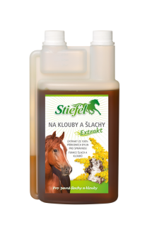Tekutý bylinný extrakt Pro pevné klouby a šlachy (Láhev s dávkovačem,