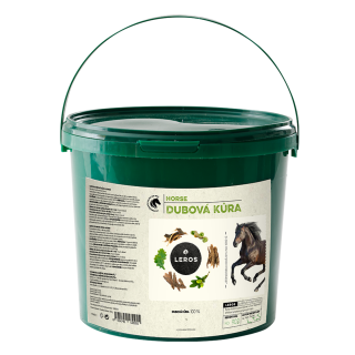 LEROS - Dubová kúra pro koně (sáček 1 kg)