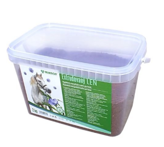 Doplňkové krmivo Mikrop extrudovaný len, 2 kg