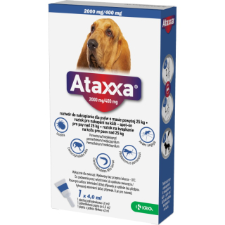 Ataxxa Spot-on Dog XL(nad 25kg)2000mg/400mg 1x4ml