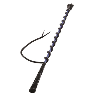 Hůlka laminátová, modrá, 126 cm (mrkvová hůlka)