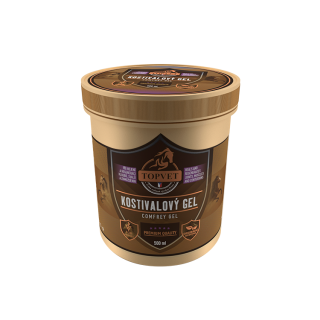 Kostivalový gel pro koně Topvet - 500 ml
