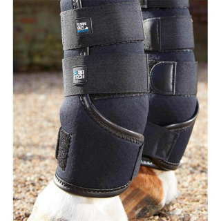 Kloubové výběhové chrániče Premier Equine, černé