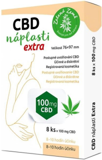CBD náplast Extra 8ks