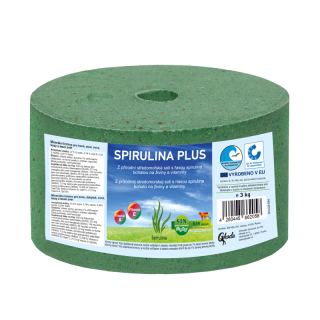 Spirulina plus - minerální liz z mořské soli se spirulinou bohatou na vitamíny a esenciální živiny