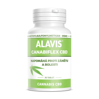 ALAVIS CANABIFLEX CBD 30 TBL (doprava zdarma do boxu)