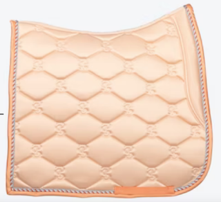 Drezurní podsedlová dečka PS of Sweden SIGNATURE peach