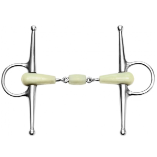 Roubíkové jablečné udidlo, 2xlomené