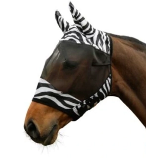 Maska proti hmyzu ZEBRA s ochranou uší