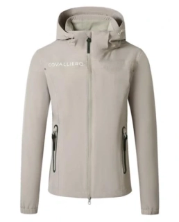 Dámská bunda Covalliero S/S 2025, krémová