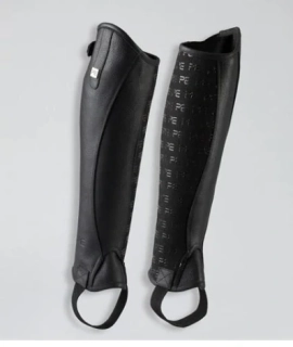 Kožené minichapsy Premier Equine Actio, černé