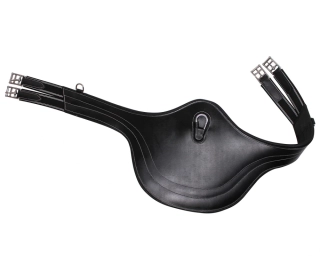 Protiokopávací podbřišník QHP Luxury, černý