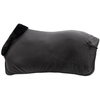 Odpocovací deka Covalliero Anniversary, tmavě šedá