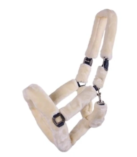 Nylonová ohlávka s beránkem QHP Alaska