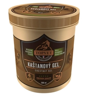 TOPVET Kaštanový masážní gel 500 ml