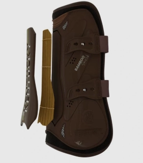 Přední chrániče Kentucky Bamboo Elastic, hnědé